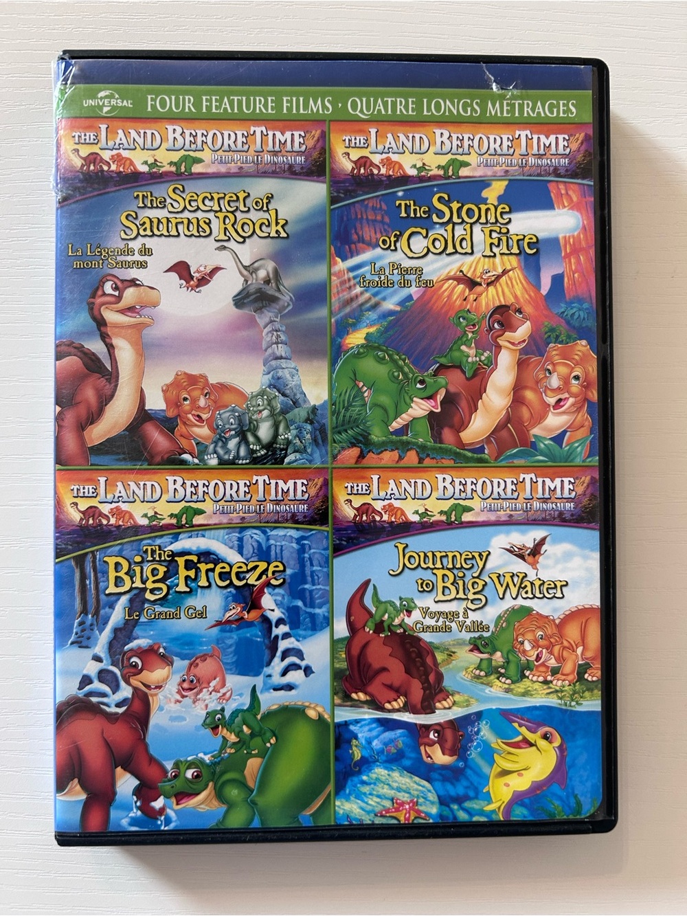 3 for $18 “The Land Before Time” 4 Movie DVD Set